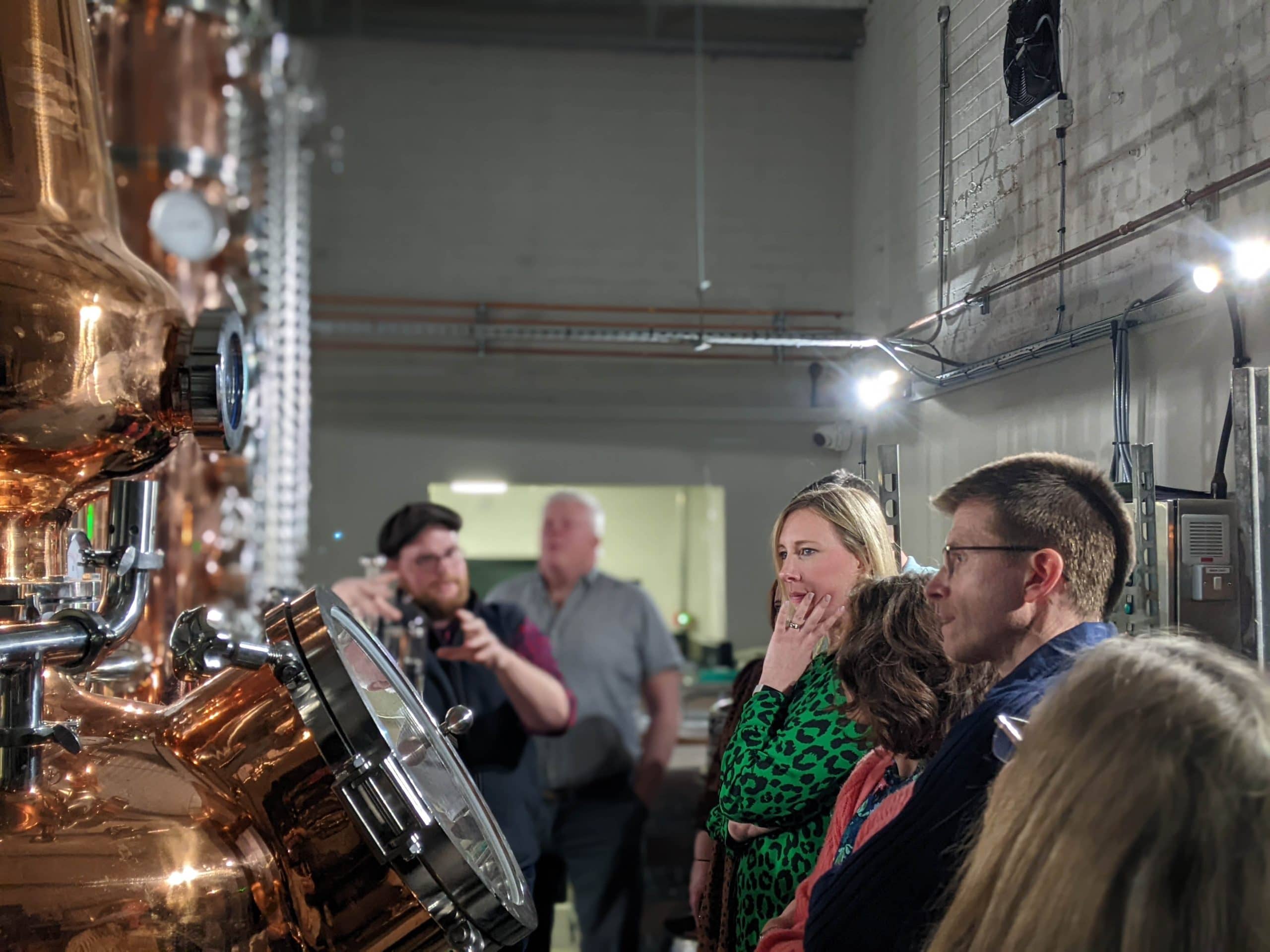 Distillery experience at Stoughton Grange